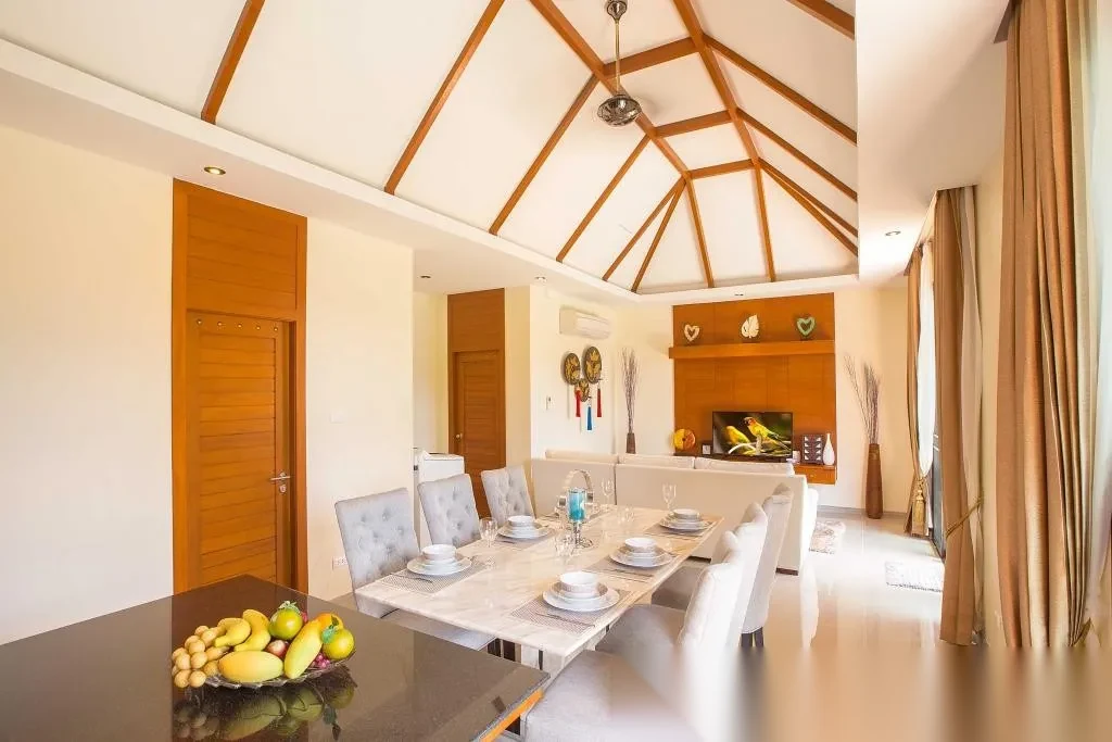 Вилла 3BR в комплексе Rawai VIP Villas & Kids Park · Раваи · Вид на бассейн — фото 3