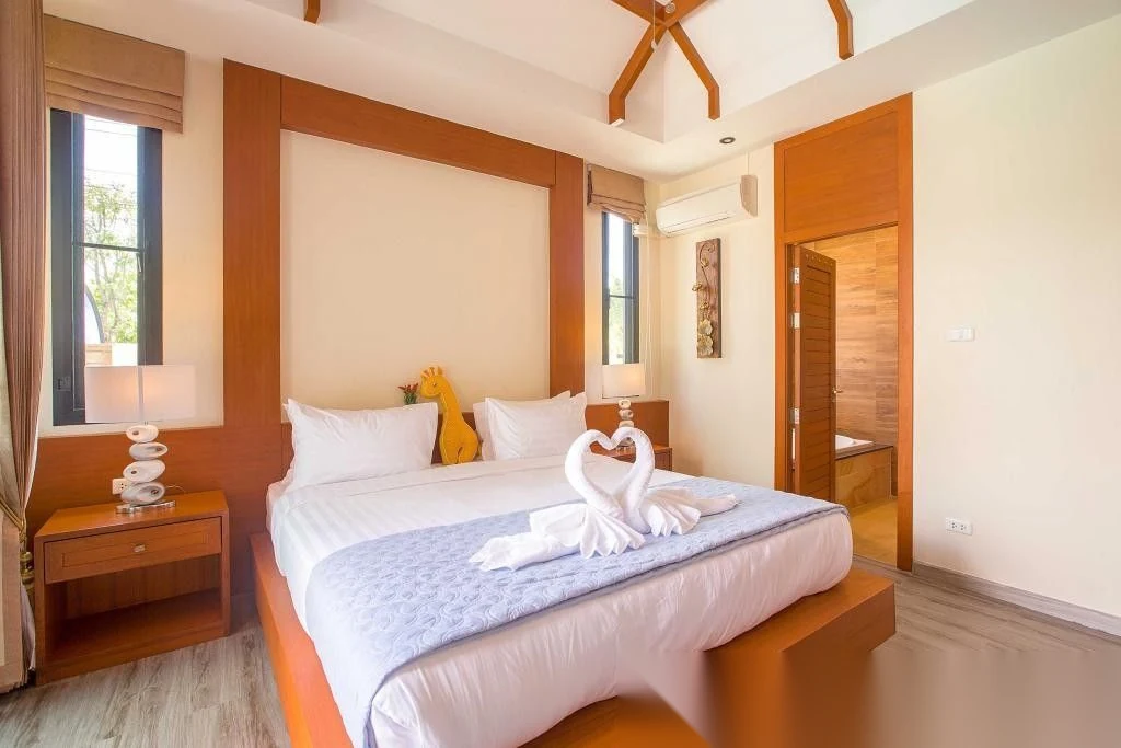 Вилла 3BR в комплексе Rawai VIP Villas & Kids Park · Раваи · Вид на бассейн — фото 9