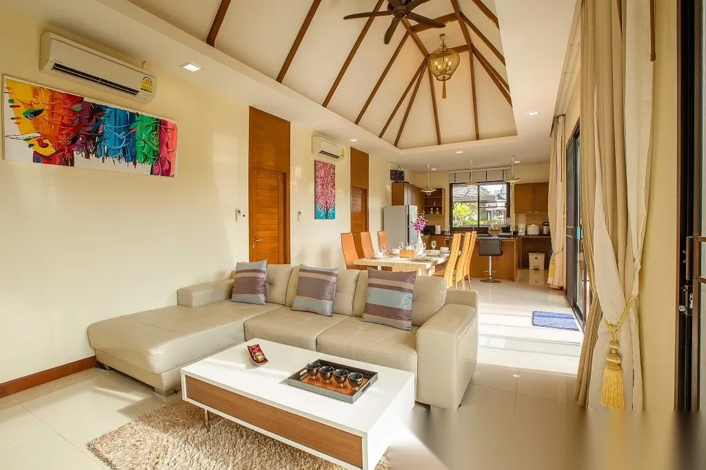 Вилла 3BR в комплексе Rawai VIP Villas & Kids Park · Раваи · Вид на бассейн — фото 2