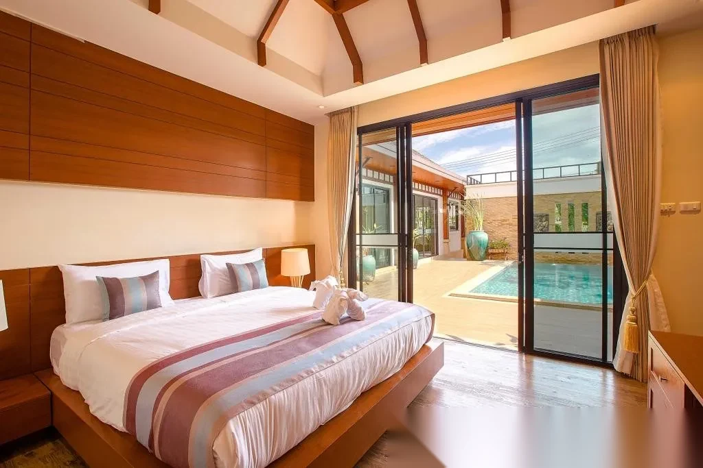 Вилла 3BR в комплексе Rawai VIP Villas & Kids Park · Раваи · Вид на бассейн — фото 5