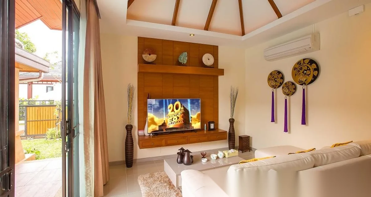 Вилла 6BR в комплексе Rawai VIP Villas & Kids Park · Раваи · Вид на бассейн