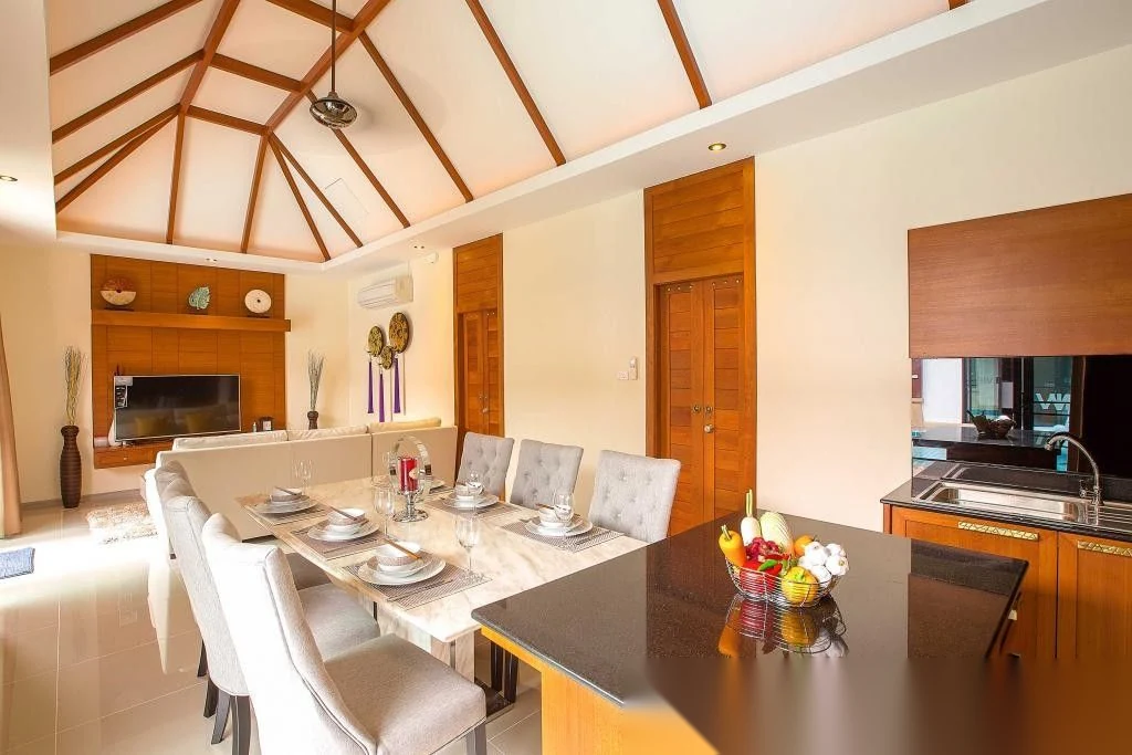 Вилла 6BR в комплексе Rawai VIP Villas & Kids Park · Раваи · Вид на бассейн — фото 5