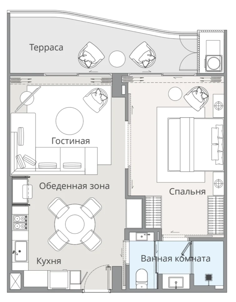 1 BR