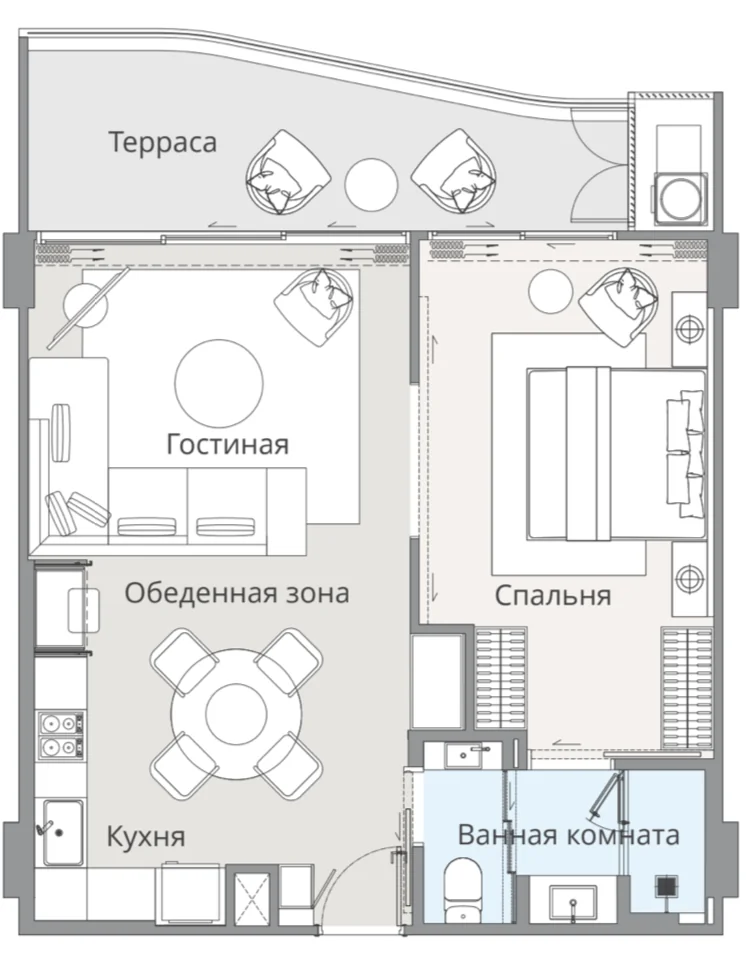 1 BR