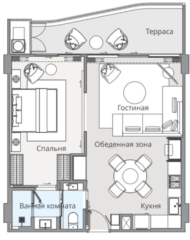 1 BR