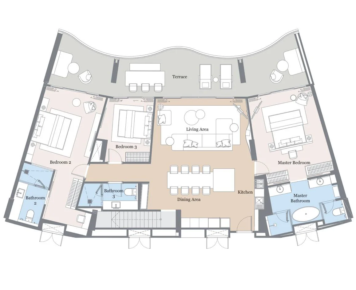 3 BR